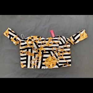 Black & Gold 2 Piece Set